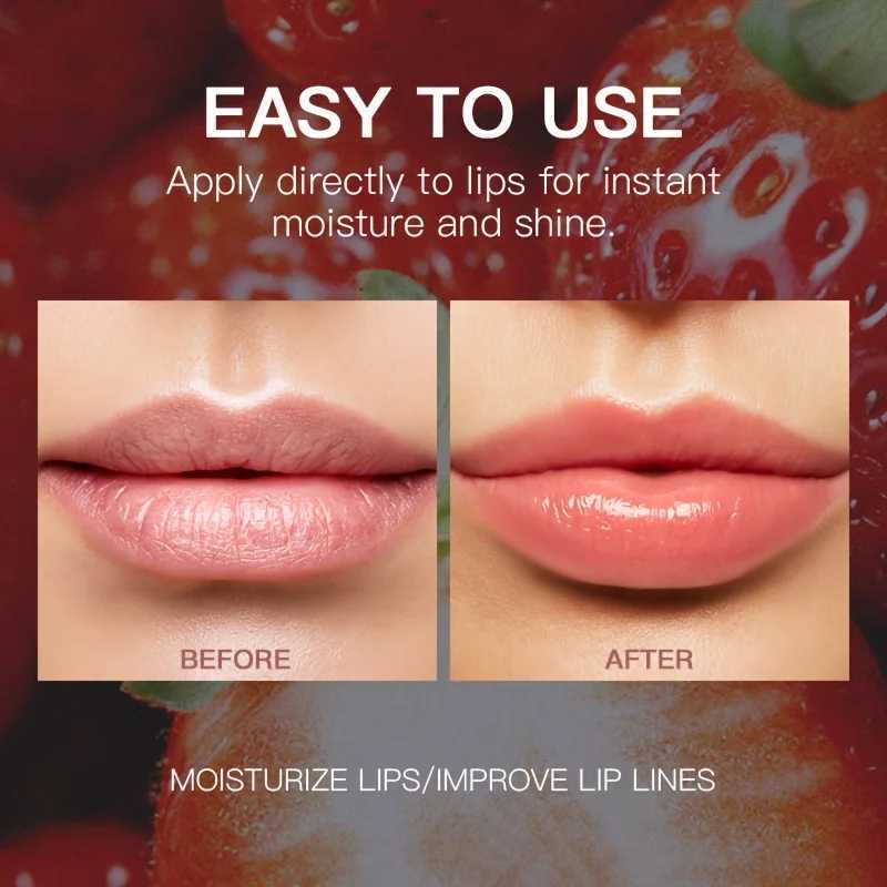 USHAS 4 Fruit Flavors Lip Balm Hydrating Moisturizing Lip Balm Autumn Winter Exfoliate Natural Ingredients Lip Care ToolsXJ241223