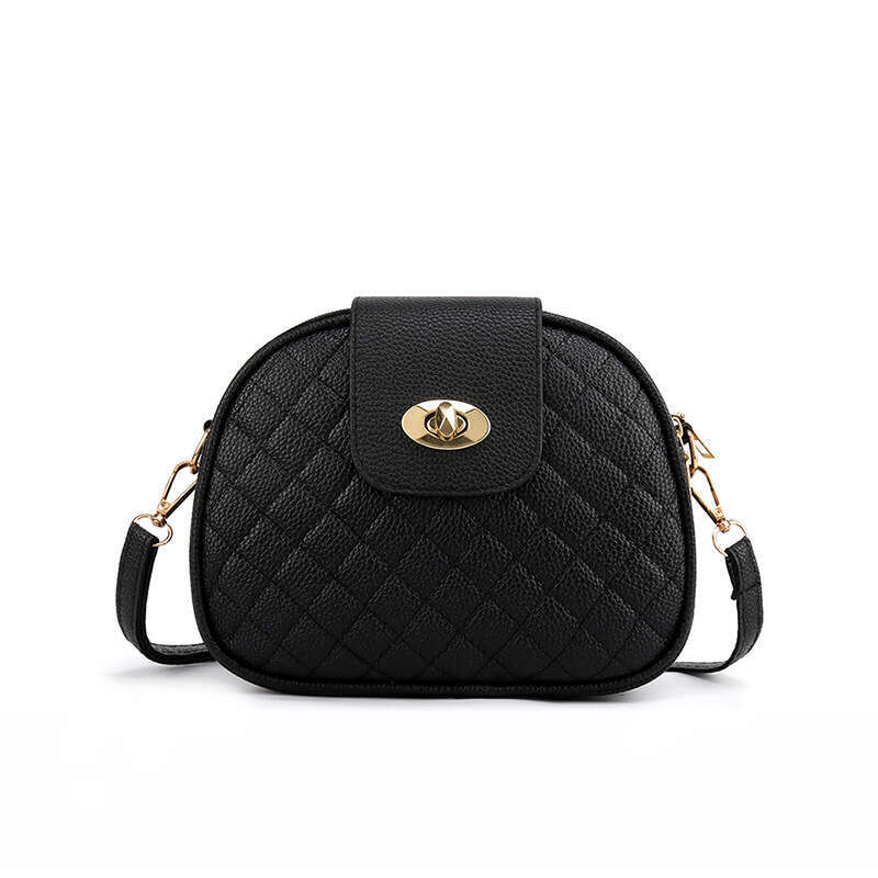 New Trendy Small Square Dia Grid Versatile Crossbody Bag, Summer Fresh Single Shoulder Bag