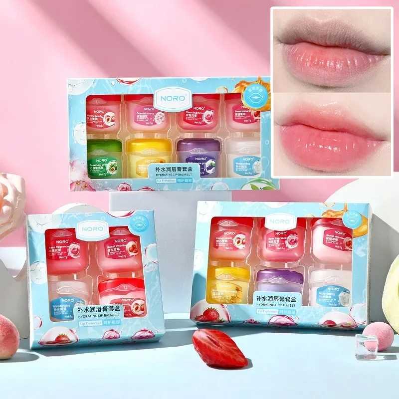 New Moisturizing Lip Balm Lipstick Makeup Natural Plant Anti-Cracking Lip Mask Lip Care for Men and Women Cosmetic Beauty HealthXJ241223