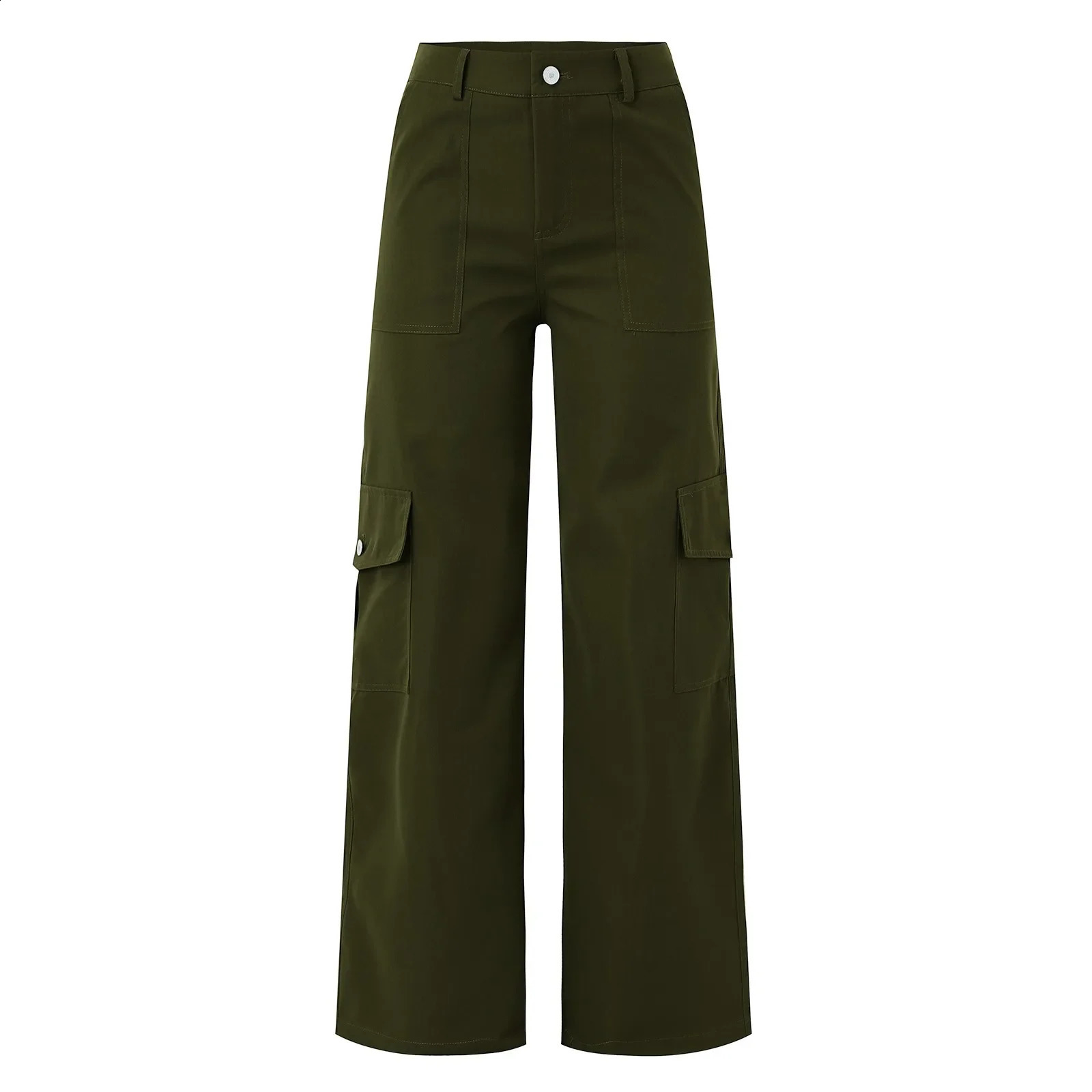 Loose Wide Leg Pants Women Summer Multi Waist Three Pocket Trousers Waist Cargo Pants Wide Leg Sweatpants Streetwear pantalones 241223
