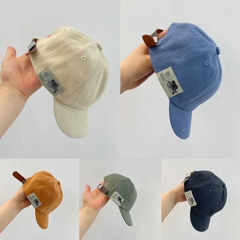 Caps Hats Baby baseball cap childrens sunscreen cap spring and summer baby sun hat soft baby foot cap adjustable baby sun hat H241223