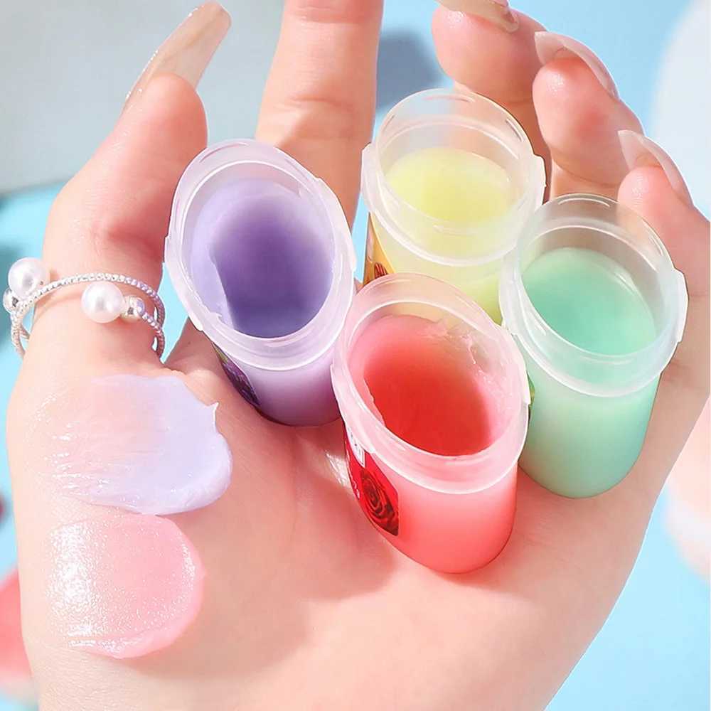 4/6/8 pieces of fruit lipstick set sleep lipstick moisturizing non stick crack resistant vaseline lipstick careW241223