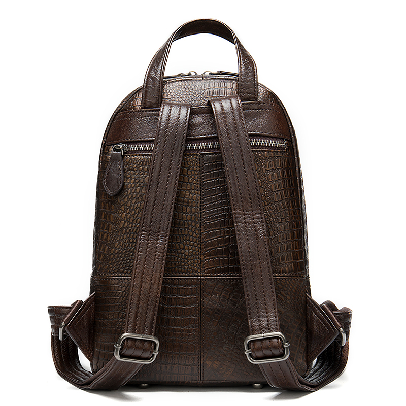 WESTAL Women's Designer Laptop Leather Backpack Notebook Mochila School Bag For Girls Travel Backpacks Female
