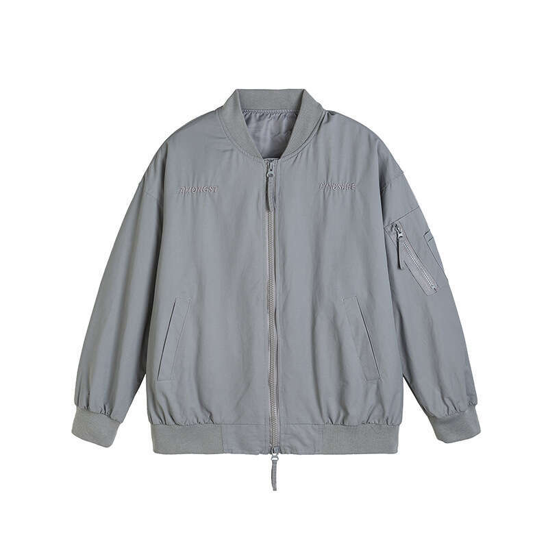 American Trendy Brand Spring Autumn Baseball Rascal Handsome Coat Men's and Women's Flight Jacket