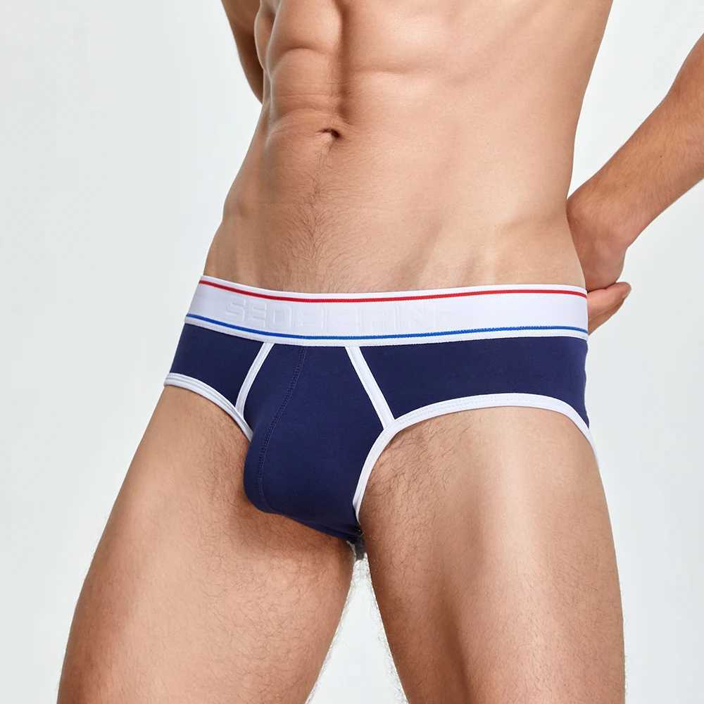 Seobean Mens Bikini Low Rise Newly Designed Boxer Underwear W241223