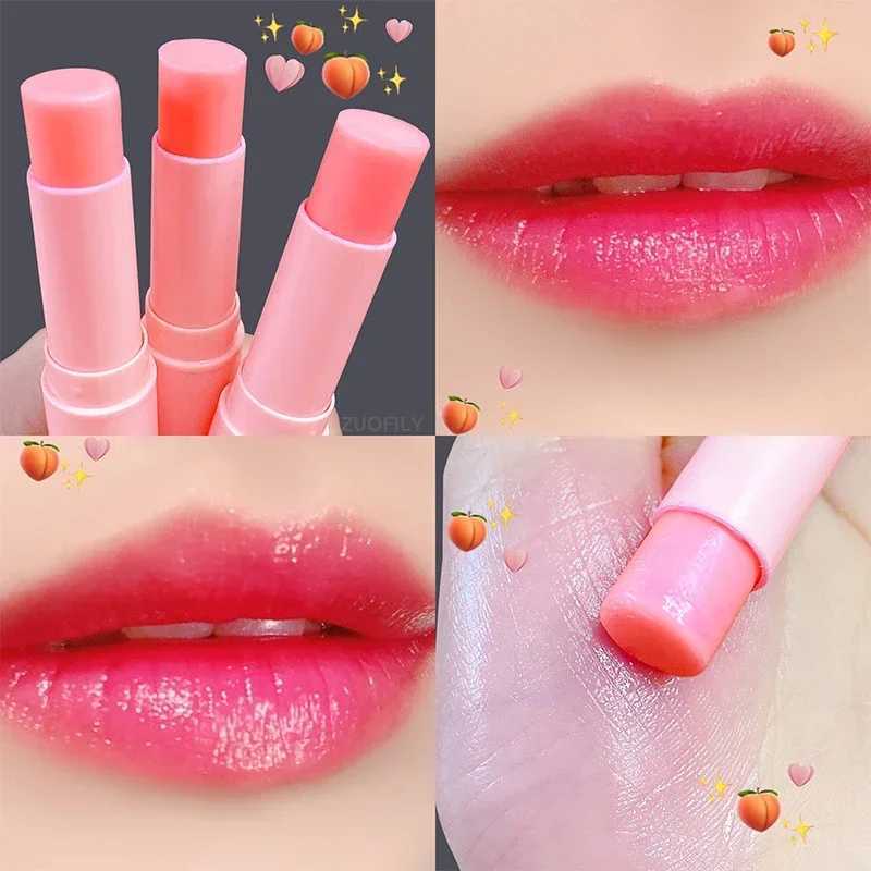 Colorless vitality color lipstick change lipstick peach girl moisturizing lasting lip gloss makeup care repair lipstickW241223