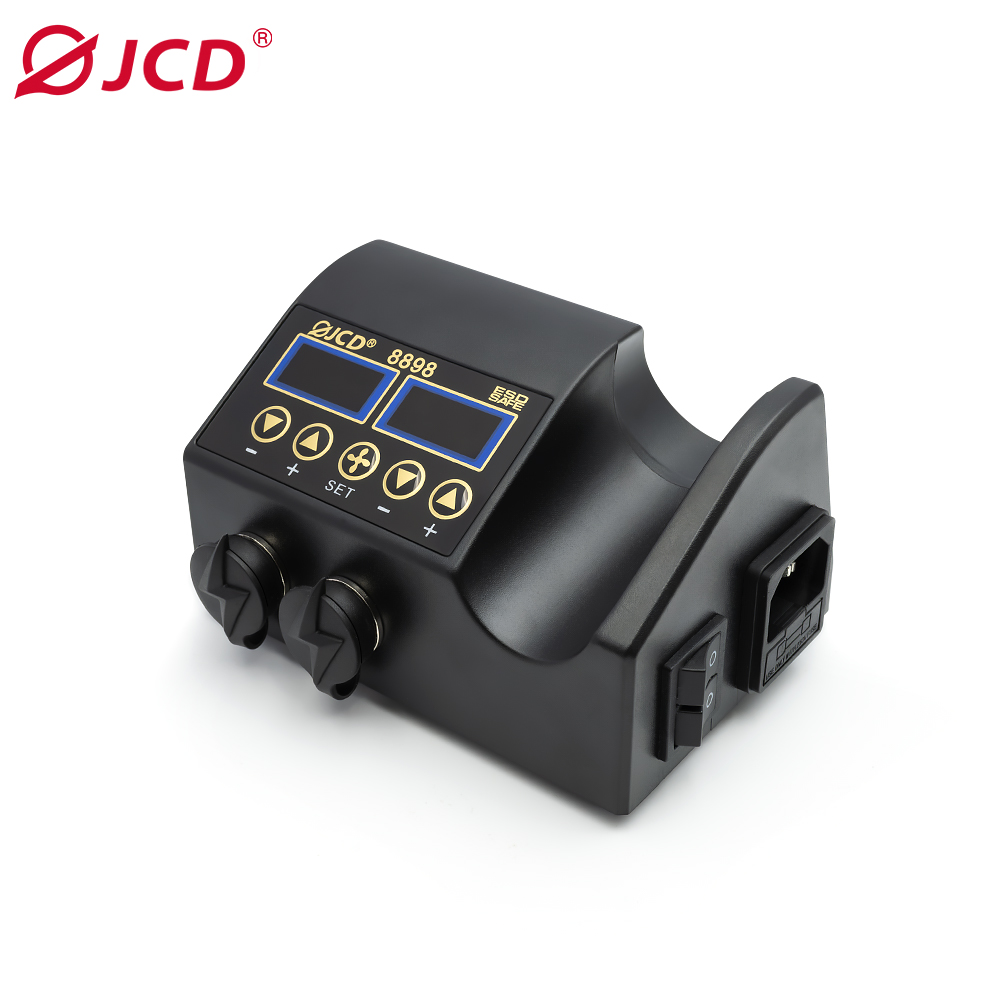 JCD 8898 Soldering Station SMD Rework Station Hot Air Gun Solder Iron Hot Air Station