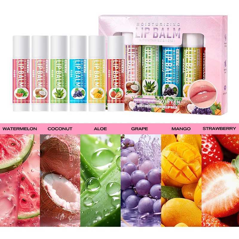Fruit Lip Balm Suit With Moist Lips Day And Night To Prevent Weather-shack Fruit Lasting Moisturizing Lip BalmXJ241223
