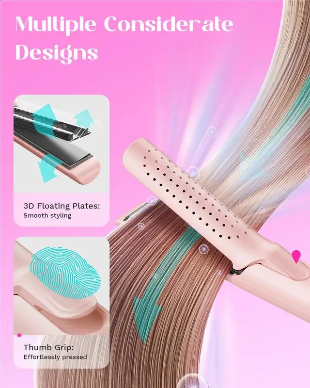 Wavytalk Airflow Styler 360° Cooling Air Hair Curler and Straightener 2 in 1 241223