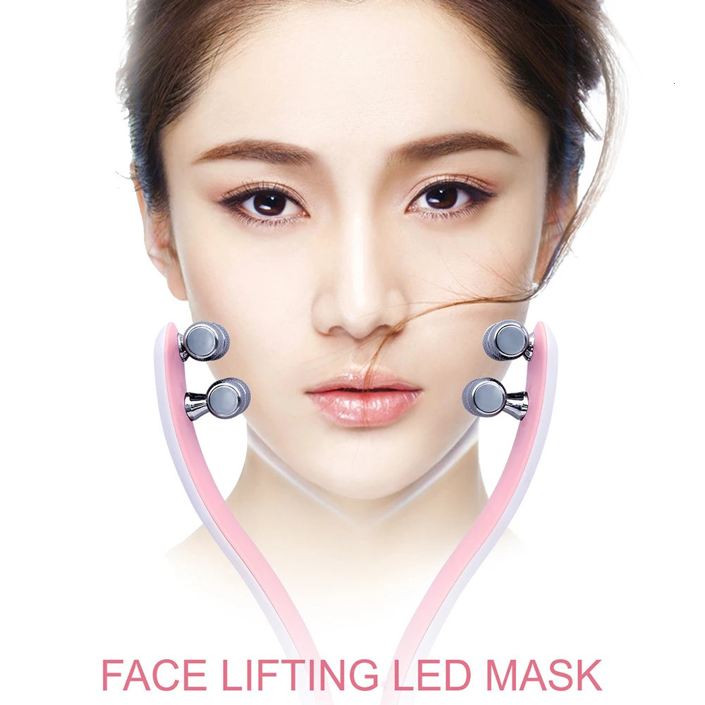 Face Lifting Roller Massager Y Shape Chin Lift Up Home Use Beauty Instrument Skin Care Tool 241213