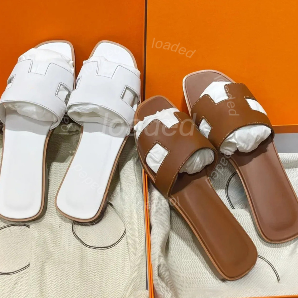 Designer Slides Sandals Women Beach Slippers classic flat slipper genuine leather summer beach sandals sliders luxury Crocodile Skin Slide shoes size 35-42 01