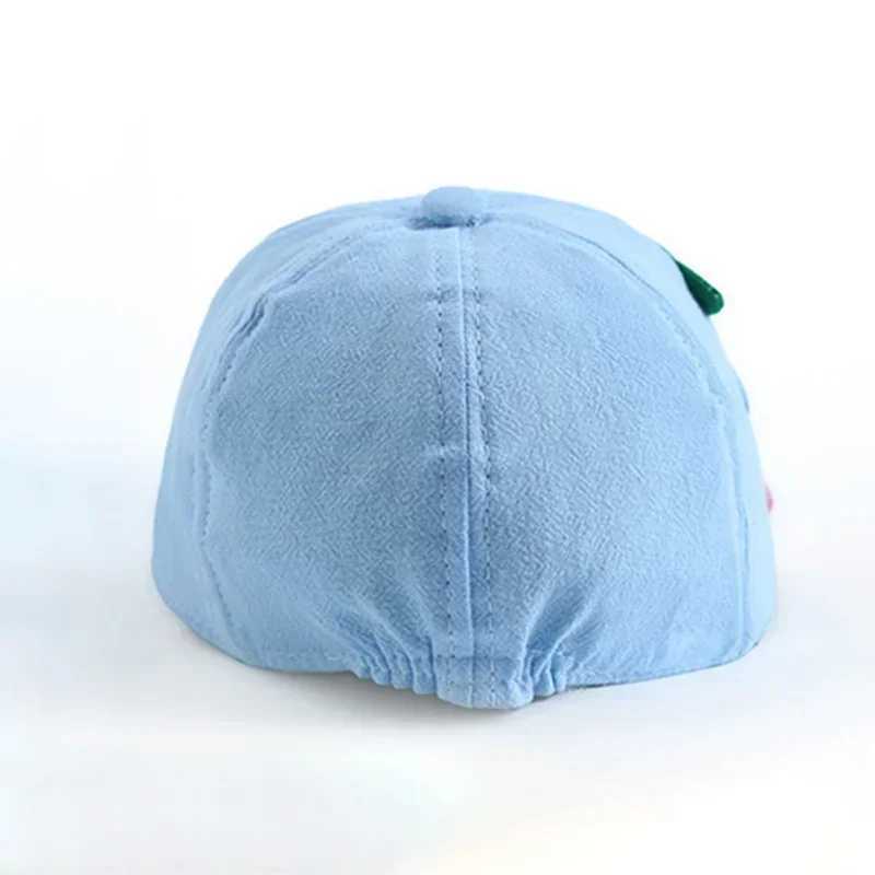 Caps Hats New Summer Baby Bucket Hat Dinosaur Cute Newborn Baseball Hat Colorful Outdoor Beach Children Baby Boys and Girls Sun Hat H241223