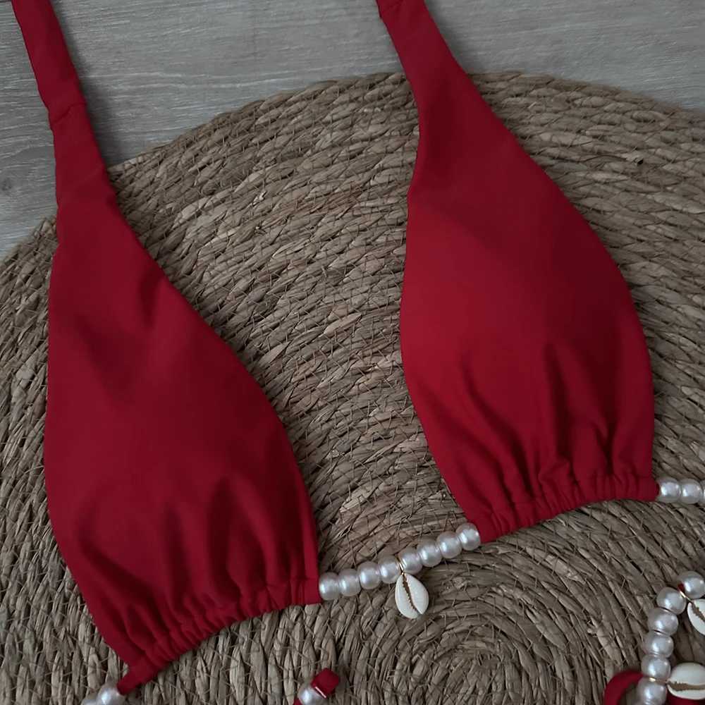Sexy Micro Thong Bikini 2024 Women Swimsuit Female Swimwear Bikinis Set Brazilian Beach Wear Bathing Suit BiquiniXJ241223