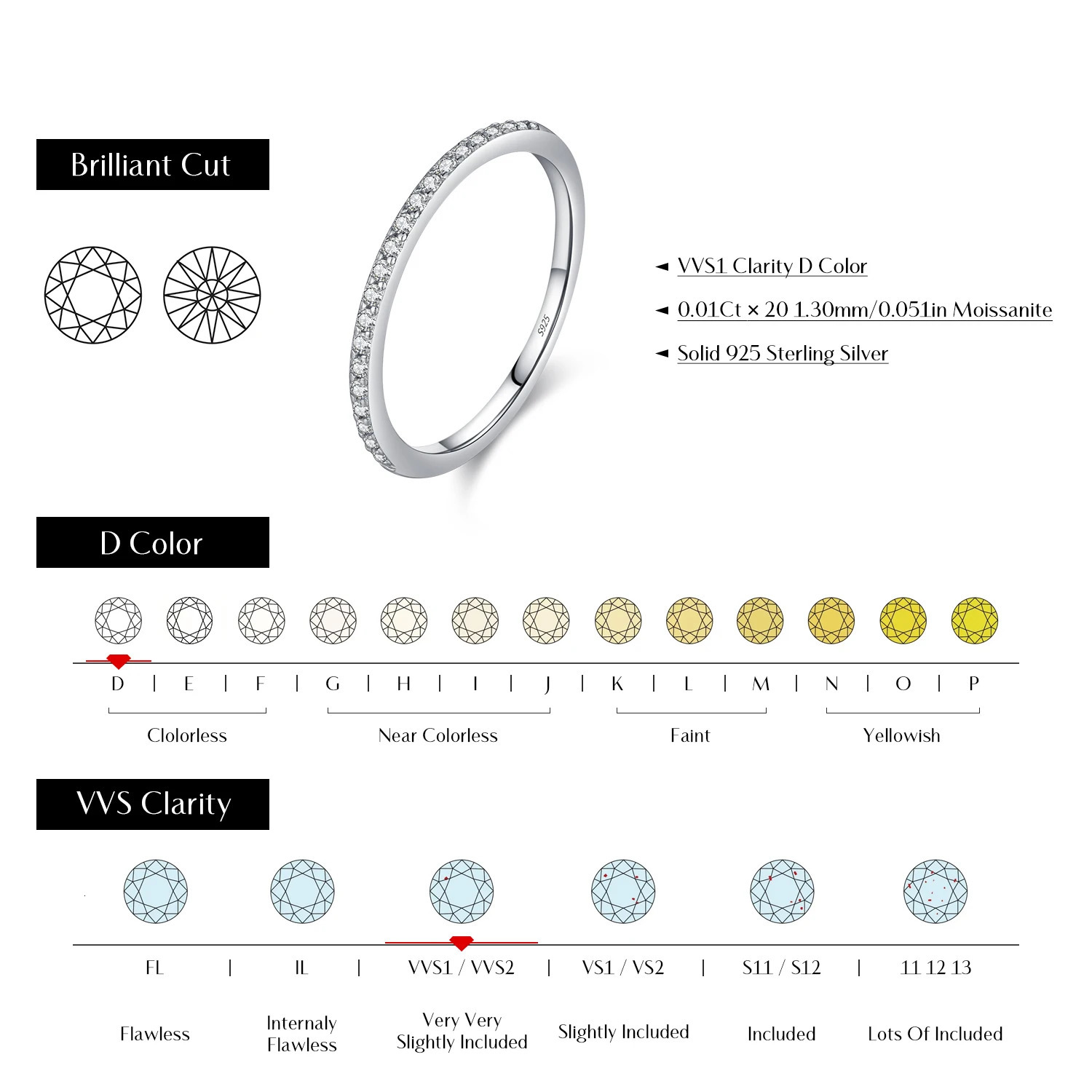 MODIAN Simple Ring 925 Sterling Silver Sparkling Simple Thin Wedding Band Rings For Women Fine Jewelry 241220