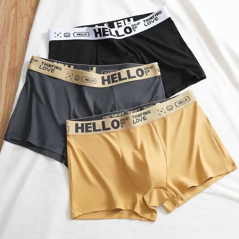 Mens underwear Mens underwear Shorts Boxing breathable boxing underwear Mens underwear W241223