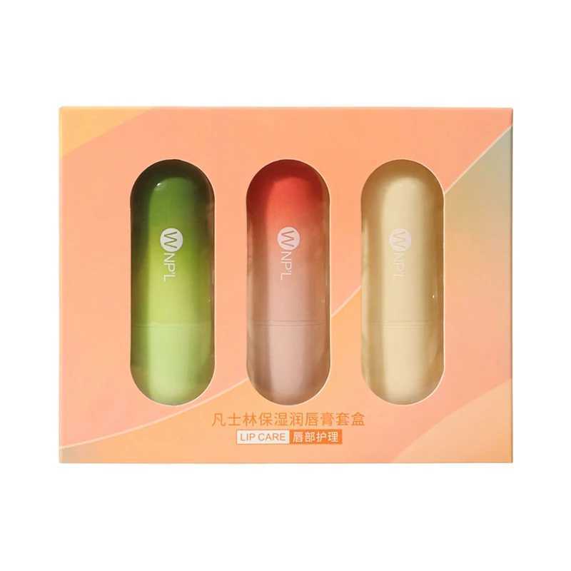 1/3pcs Fruits Lip Balm Sets Moisturizing Lip Moisturizing Nourishing Hydrating Lipstick Kits Lips OilXJ241223