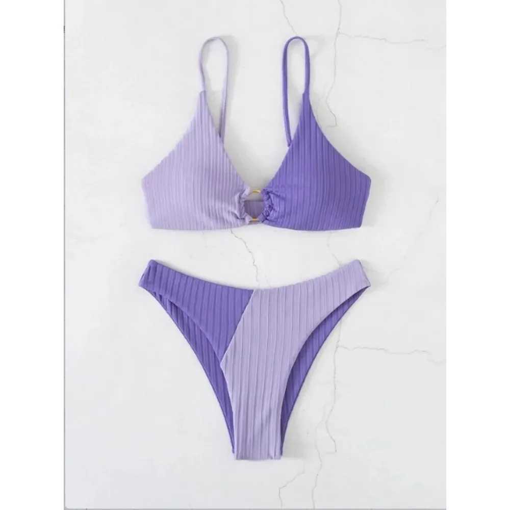 2024 Sexy Bikinis Womens Swimwear Push Up High Waist Swimsuits High Cut Bathing Suits Push Up Beach Bikini Set Female BiquiniXJ241223