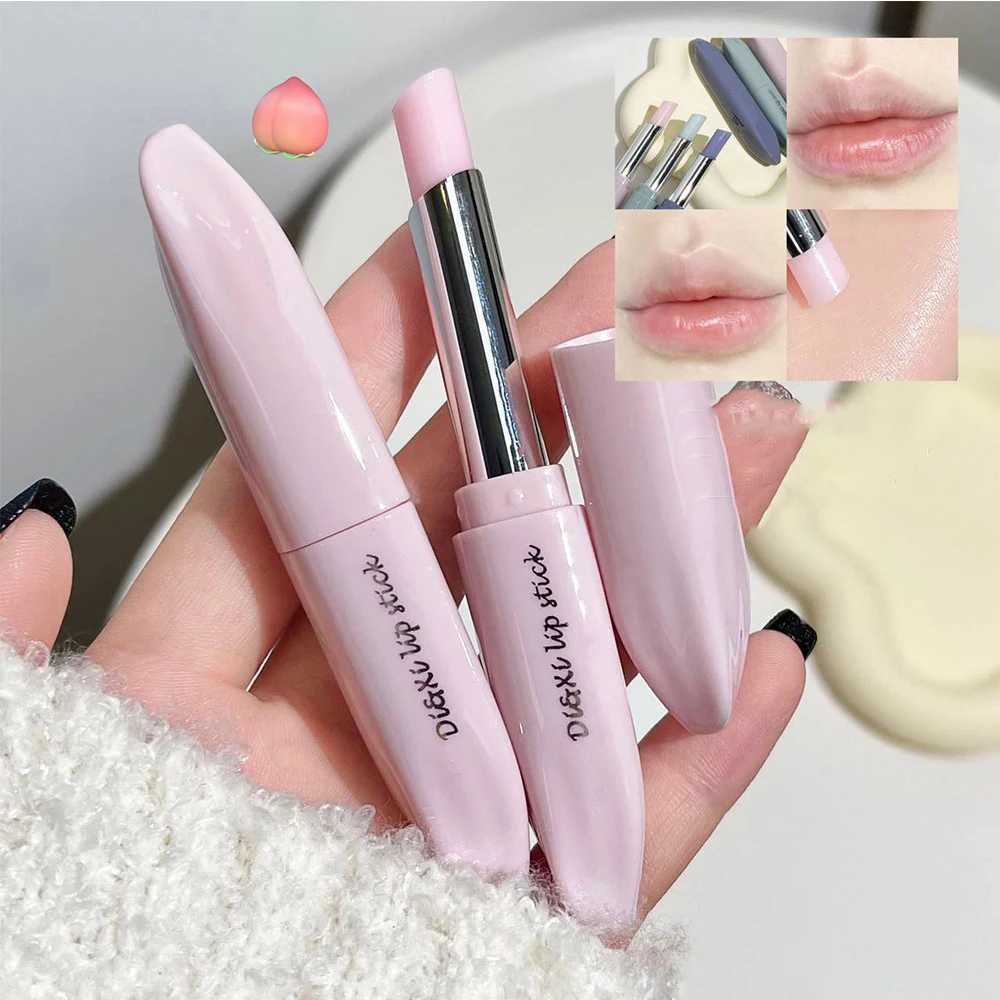 Moisturizing Fragrances Lip Balm Lipstick Makeup Colorless Anti-drying Hydration Nourish Fruit Peach Lip Balm Tint Lip CareXJ241223