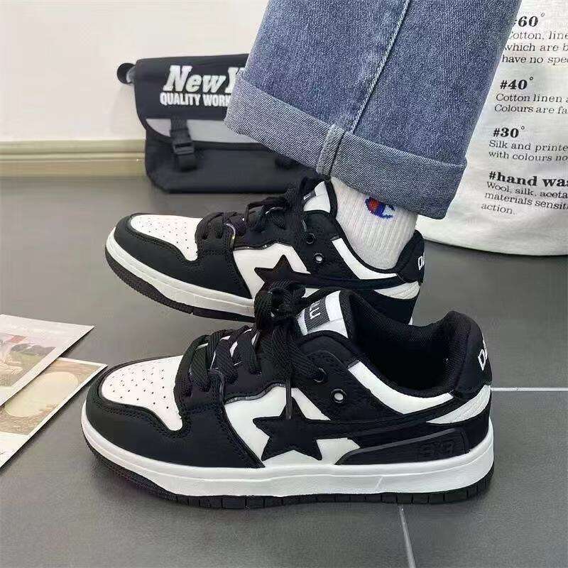 New Fashionable Low-top Vulcan ized Retro Street Hip-hopc Skate Women's Sneakers