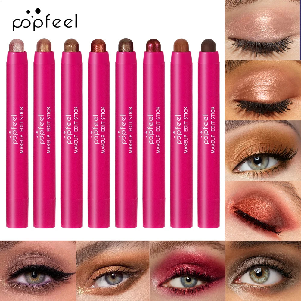 POPFEEL Cream Eyeshadow Stick Waterproof Long-wear High Pigmented 241223