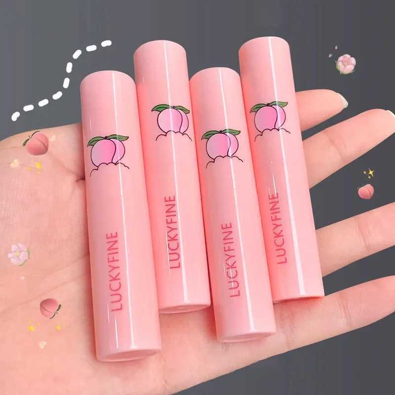 1PC Natural Peach Lip Balm Long-lasting Moisturizing Lipstick Temperature Change Color Lipstick Anti-drying Hydration Lip CareXJ241223