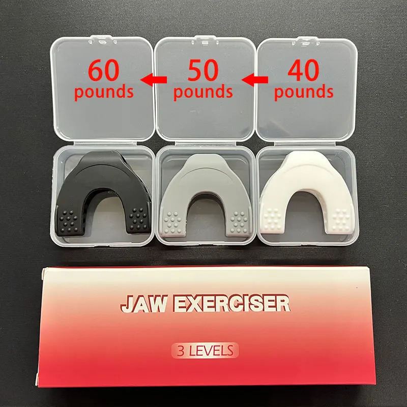 605040lbs Upgraded Jaw Exercise Machine and Neck Conditioning Male Female Muscle Training Dual Chin Reducer 241213