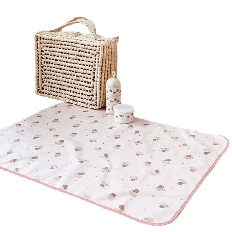 Reusable Baby Changing Pad Cover Waterproof TPU Changing Mat Diaper Mattress Mat 241223