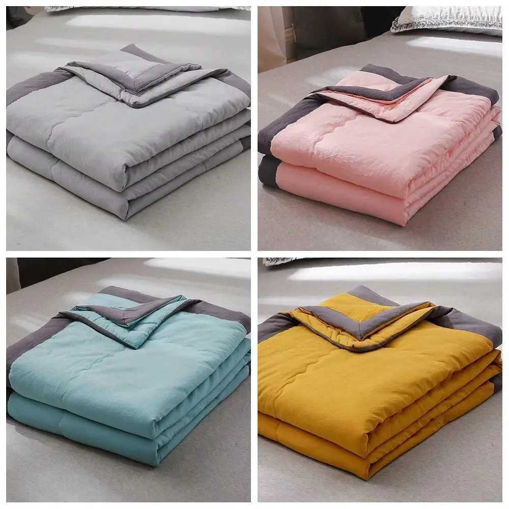 Summer Cooling Blankets for Hot Sleepers Cooling Comforter Keeps Body Cool for Night Throw Blanket Soft Blankets for Kid AdultsC241223