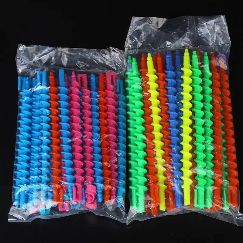 Spiral Plastic Perm Stick Women Magic Curly Hair Roller Cold Perm Bar Hair Curler Barber Professional Hairdressing Tool 241220