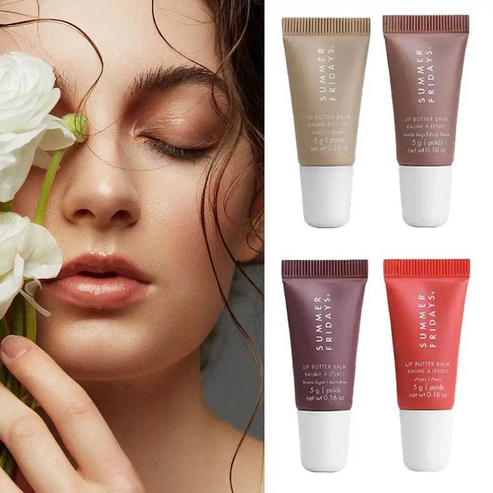 4 pieces/set Summer Friday mini lipstick set Screen moisturizing lasting moisturizing lipstick beautyW241223