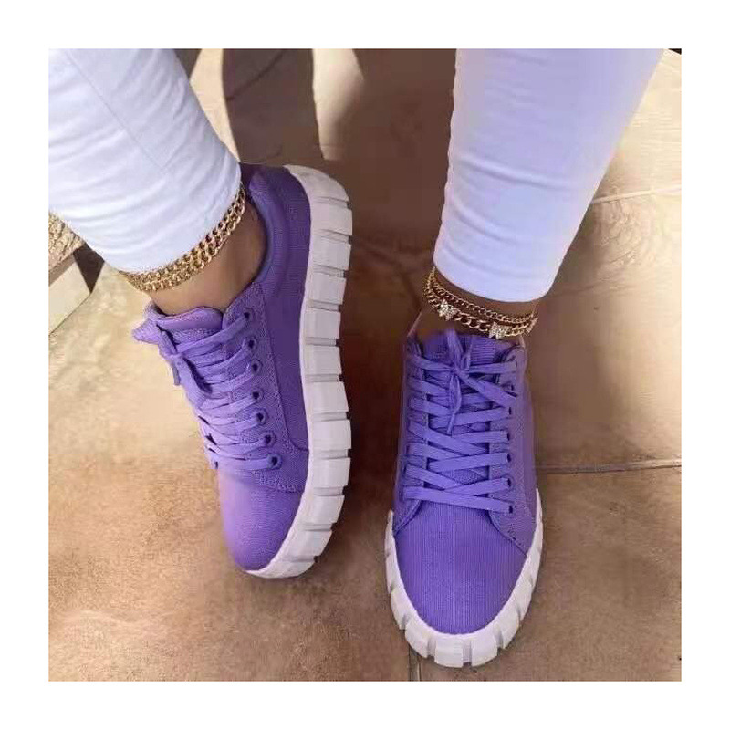 2025 New Women's Vulcanized Shoes, Casual, Fashionable, Comfortable, Breathable, White Flat Shoes, Designer Women's Thick soled Sports Shoes