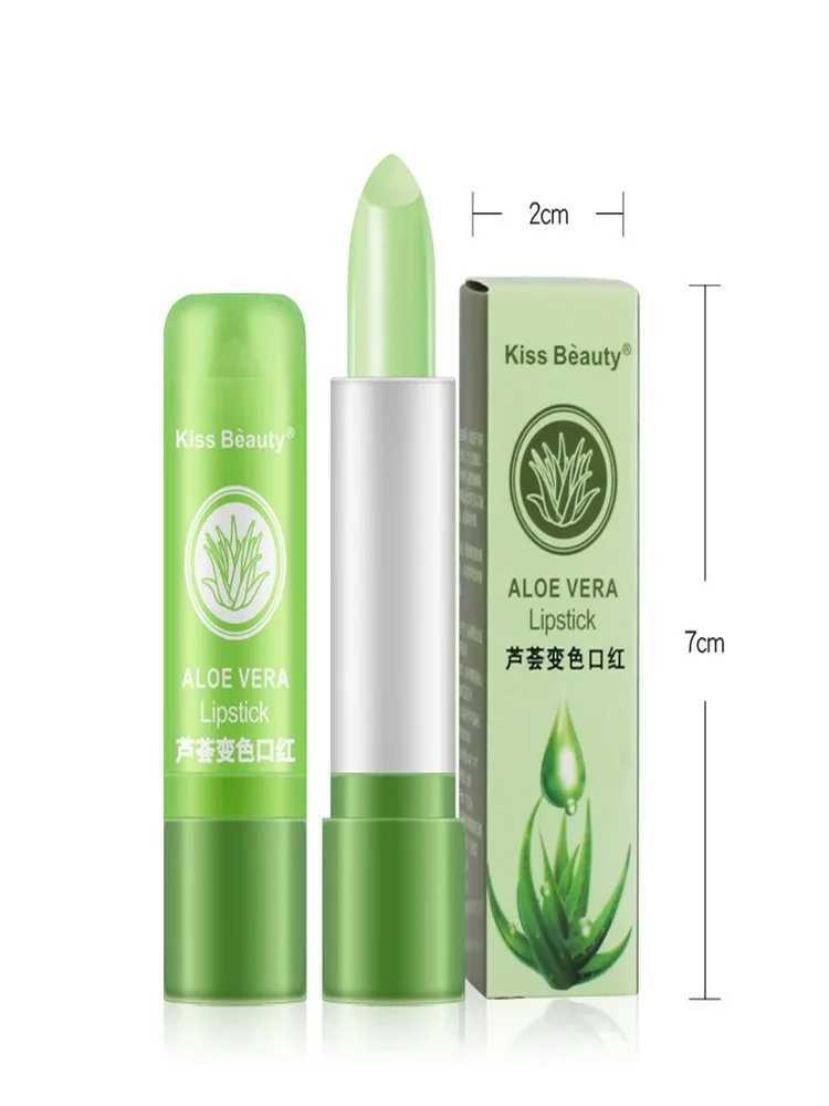 1PC Moisturizing Aloe Color Changing Lipstick Long Term Moisturizing and Moisturizing Lipstick Lip Color Lip CareXJ241223