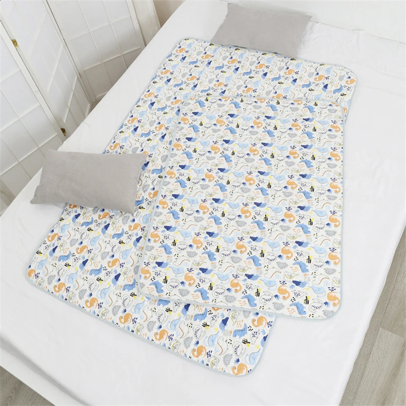 Baby Changing Mat Cover Sheets for Kids Waterproof Urine Diaper Pad Bedsheet Mattress Protector 100*150 75*100 cm 241223