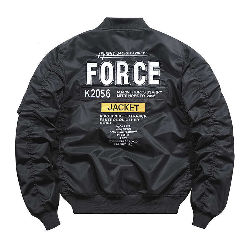 Heavy Industry Embroidery Hardman Coat Live Broadcast CottonThin Air Force MA1 Pilot Male Flight Jacket