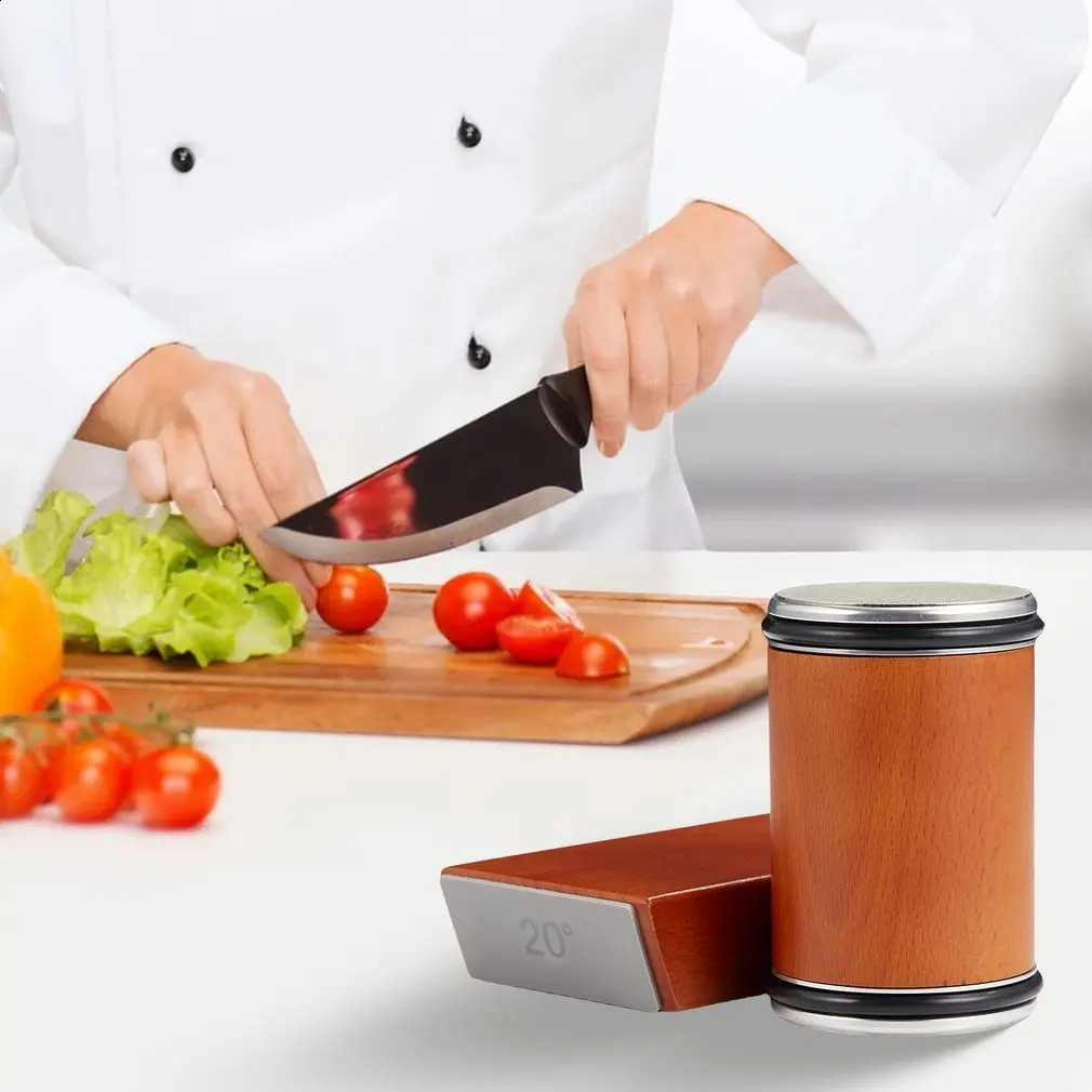Tumbler Rolling Knife Sharpener Detachable Knife Sharpening for Kitchen 15 and 20 Degrees Magnetic Knife Sharpening Support 241223