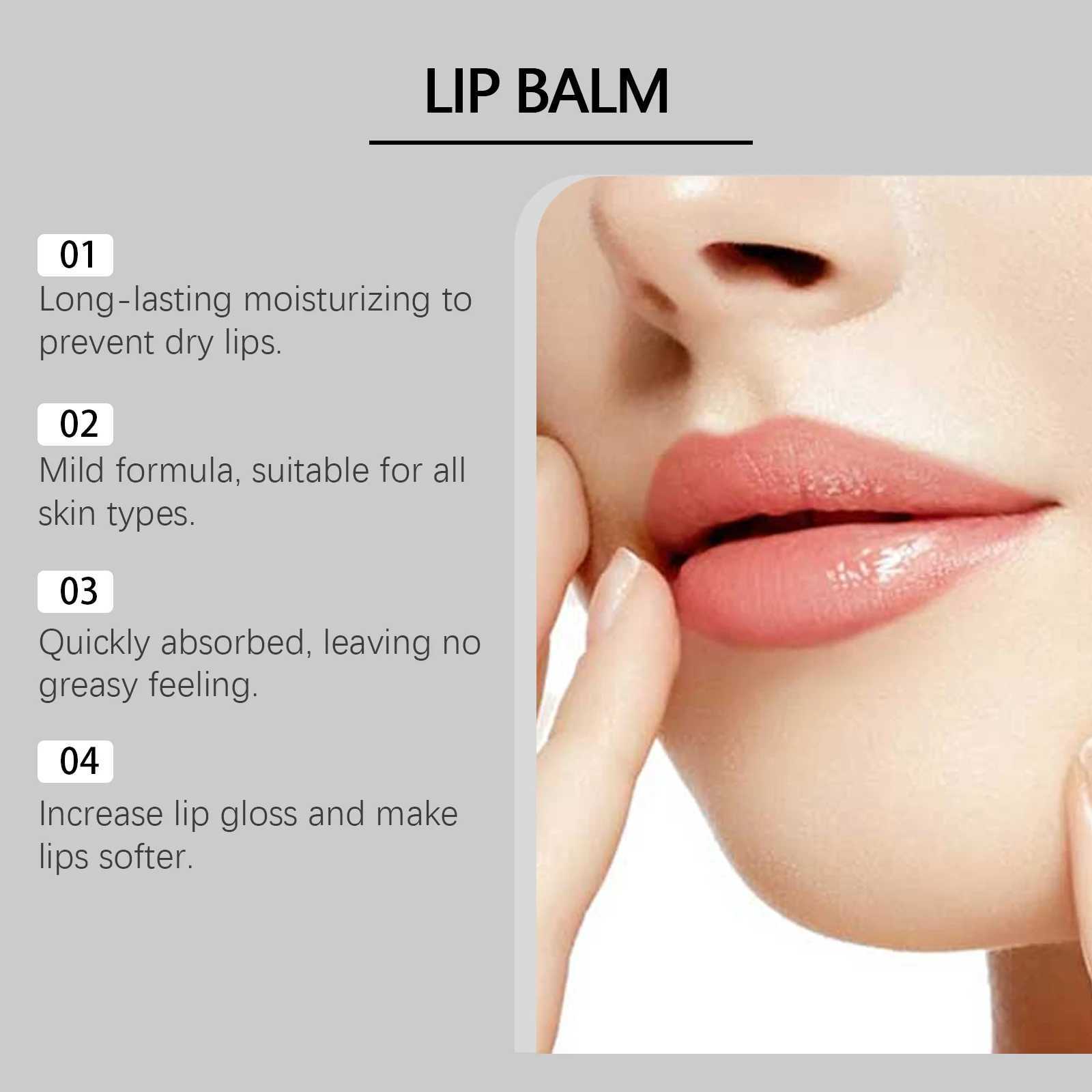 Lipstick deep moisturizing reducing lip lines removing dead skin exfoliating anti drying lasting nutrition daily care lipstickW241223