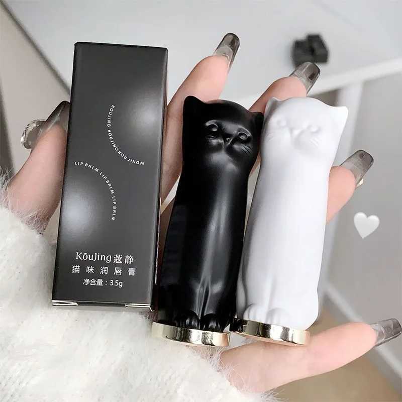 Long term moisturizing Cat Lipbalm Long lasting and effective nourishing Colorless lipstick Faded lip line peeling Lipcare productW241223
