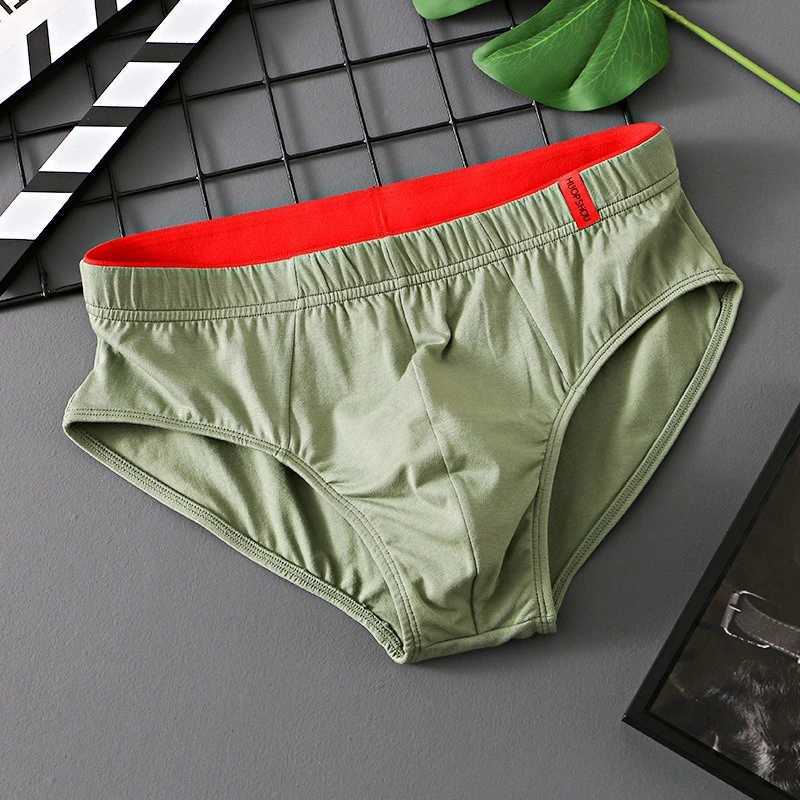 Mens pure cotton underwear high-quality and comfortable underwear breathable shorts underwear underwear W241223