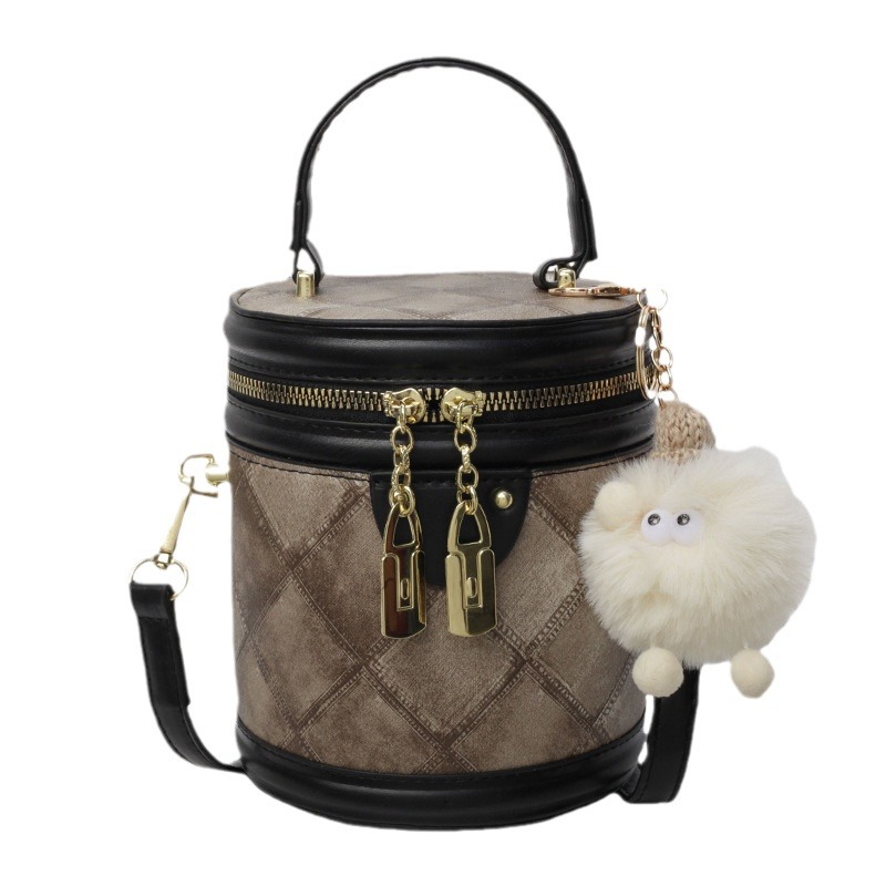 Free Shipping Women s Designer Fashion Shoulder Bag Flip Square Handbag Light Luxury Crossbody Bag Cylindrical Bucket Bag Casual Wallet Storage Bag