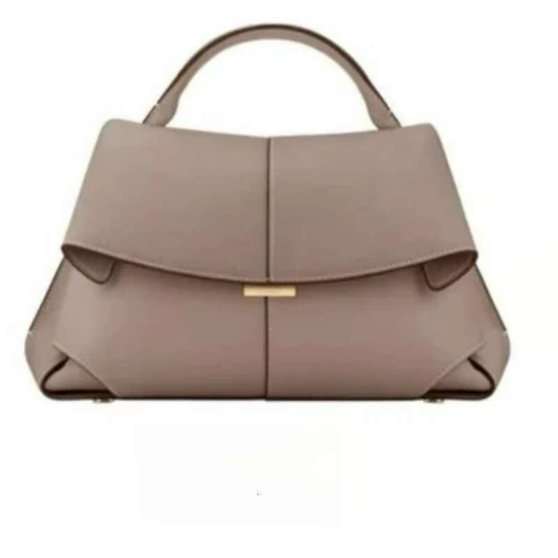 Bags Hot Fashionable Women's Bag French Design New Pole Head Cowhide Fashion Pleated Handbag