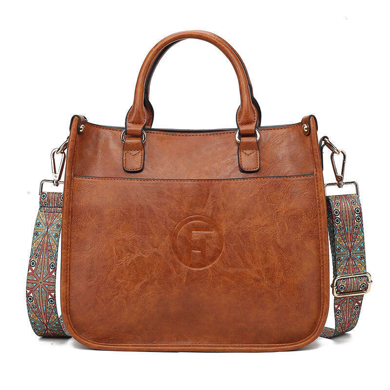 European And American Retro Women's New Shoulder Large Capacity Fashionable Crossbody High-End Bag For Women