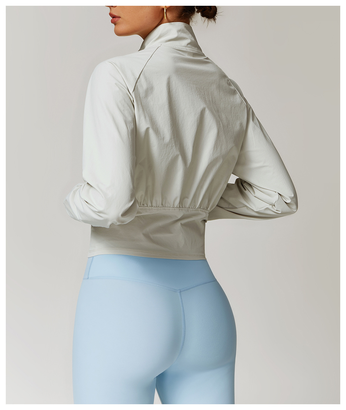 H11 Women Tops Yoga Outfit Outer Jackets Outdoor Exercise Fiess Running Wear Casual Adult Sportswear Long Sleeve Loose Clothing