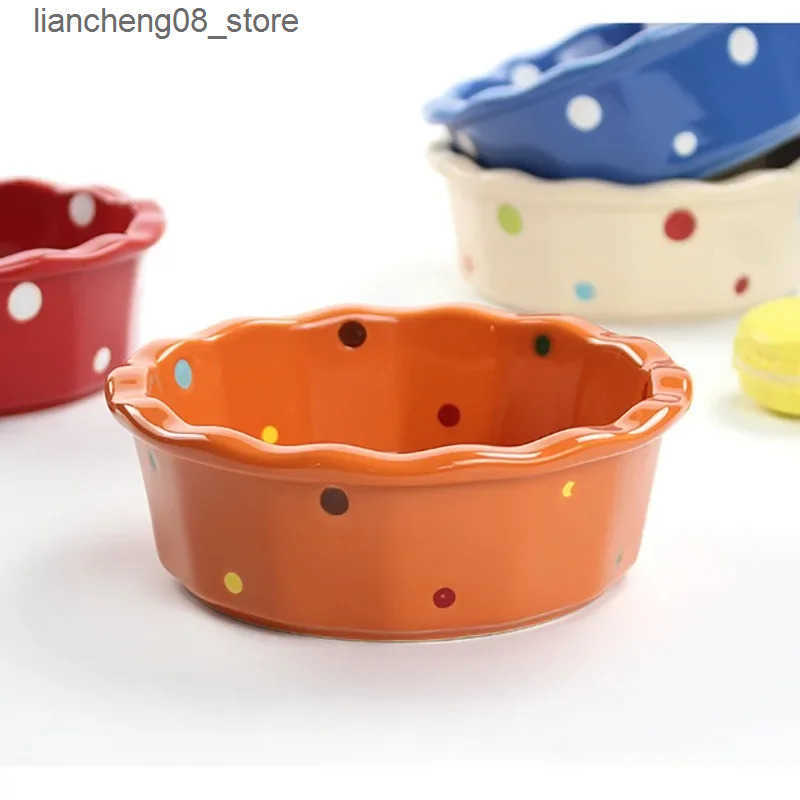 Dog Bowls Dishes Ceramic Pet Feeder Pet Feeding Station Stable Cat Bowl for Small Medium Pets L240910