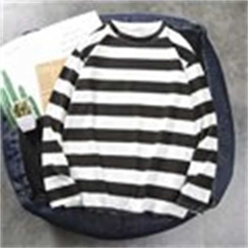 New Arrival Mens fashion casual horizontal striped pajamas long sleeved olive and red striped shirt Freddie Kruger loose fitting clothes Z241223