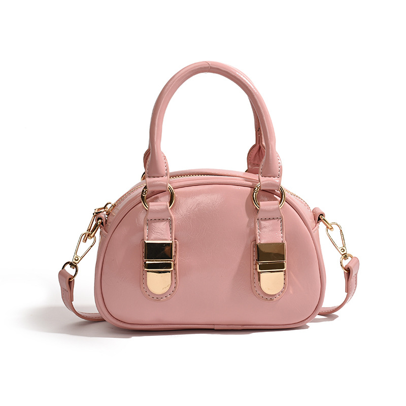 Free shipping new Single Shoulder Bag for Women black flap fashion square bag Handheld bowling shell crossbody bag