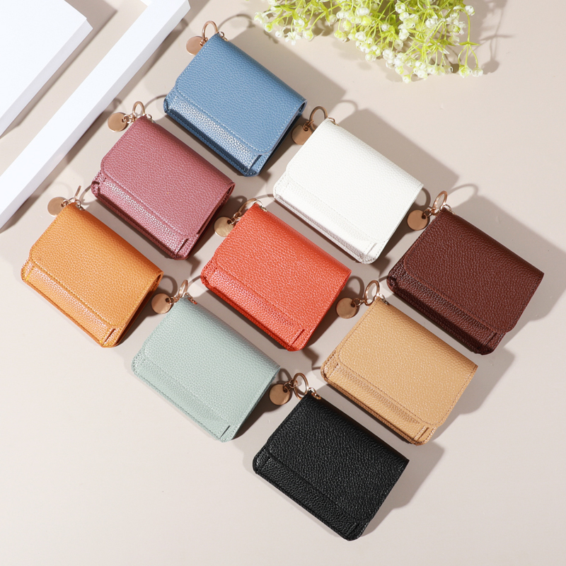 Minimalist Wallet - Water-Resistant, Lightweight, Multi-Card Credit Card Holder With Snap Closure, Perfect For Daily Commute