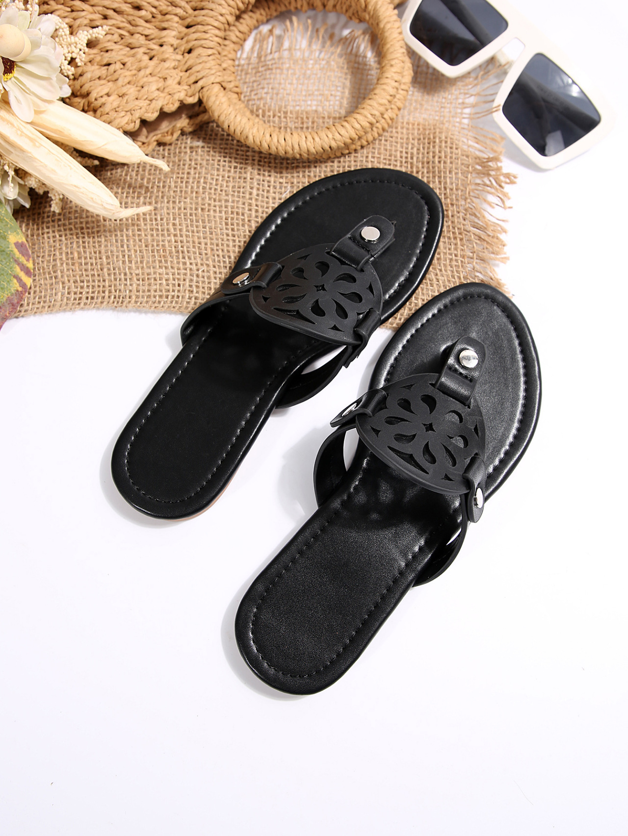 Flip Flop flat slipper Women Slippers Quick Dry new style slipper women Free Shipping Flower Style Self Brand Summer Shoes