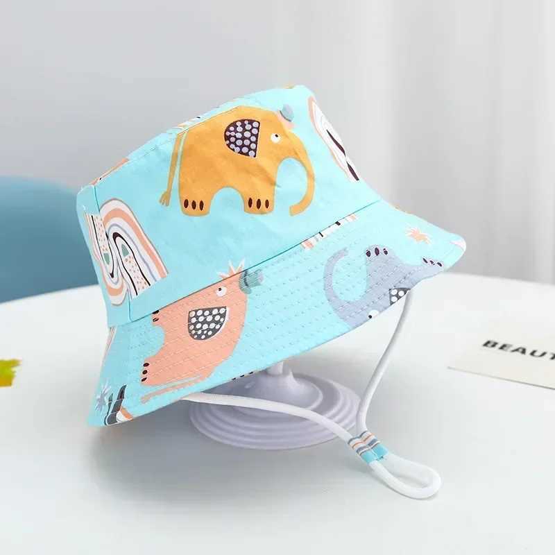 Caps Hats Summer Sun Hats for Girls Panama Boys Hat Cotton Baby Hat UV Children Bucket Hats Toddler Kids Panama Boys Hat Outdoor Beach Sun Hat H241223