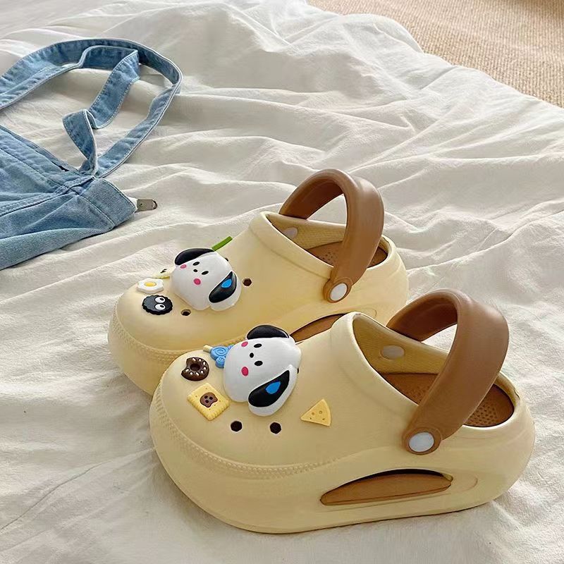 2025 free shipping new for womens pink rose red yellow brown Multiple styles of height increasing anti slip thick soled beach slippers
