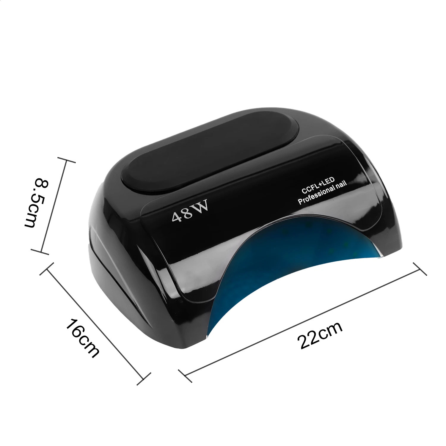 Biutee Professional 48 W CCFL LED UV Lamp Nail Dryer For Nail Gel Polish Curing Nails Lamp Dryers Art Manicure Automatic sensor 241223